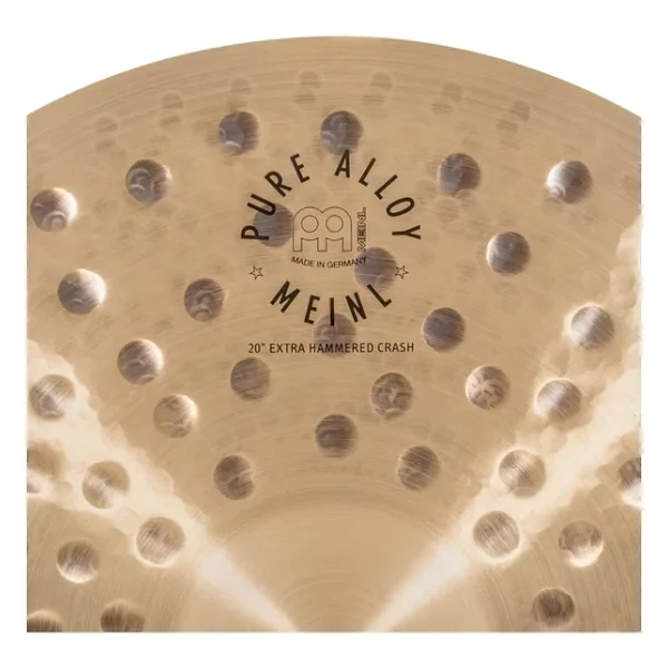 Meinl 20" Pure Alloy Extra Hammered Traditional Crash Zil - Görsel 6