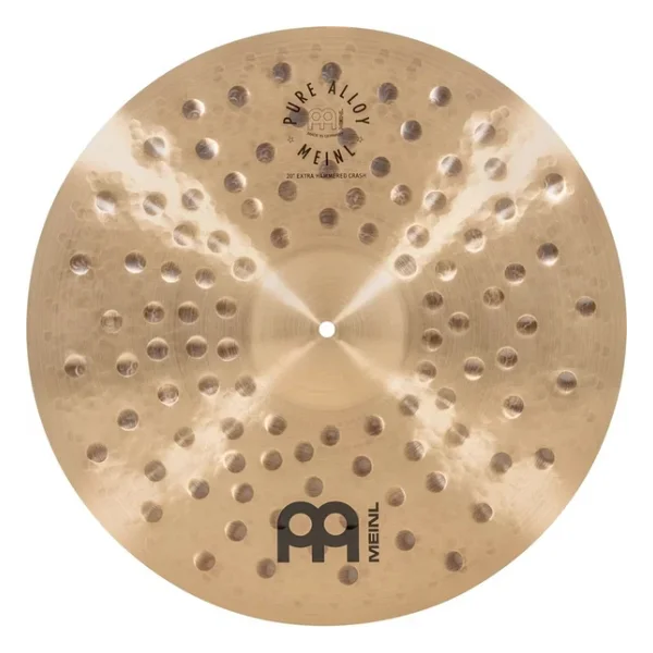 Meinl 20" Pure Alloy Extra Hammered Traditional Crash Zil - Görsel 3