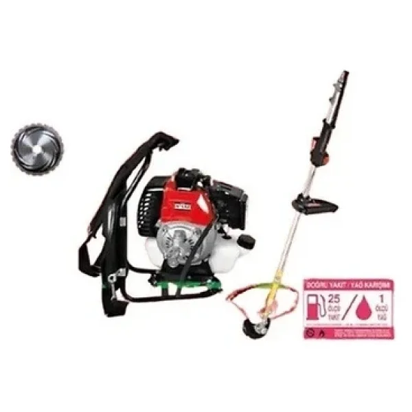 Attlas Bcs 52 P 2.6 Hp Benzinli Sırt Tırpanı - Görsel 7
