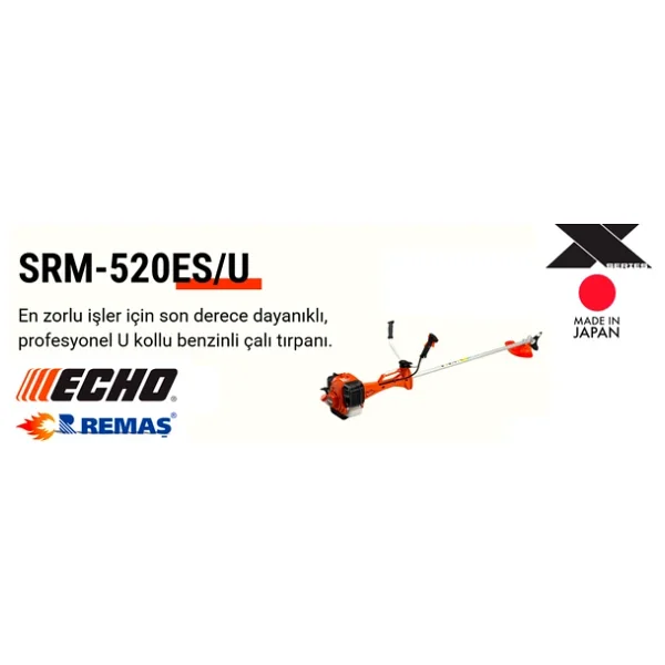 Echo Srm 520 Es 2.9 Hp Benzinli Yan Tırpan - Görsel 4
