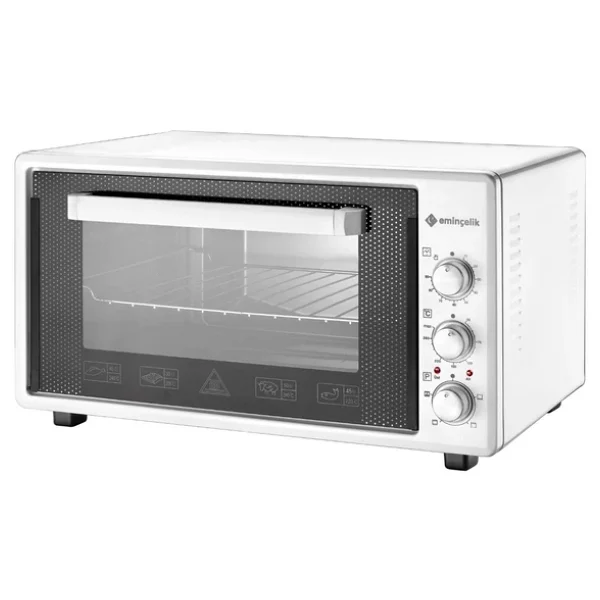 Eminçelik Mo 5045 W Yoğurt Yapma Fonksiyonlu 45 Lt Beyaz Midi Fırın - Görsel 5