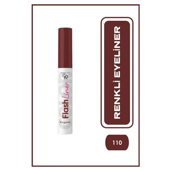 Golden Rose Flash Liner 110 Burgundy Eyeliner - Görsel 5