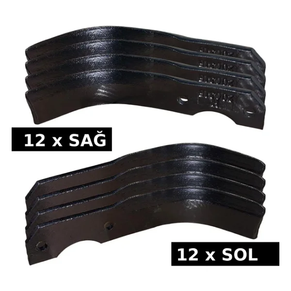 Antrac Benzinli Modeller Çapa Bıçakları 24 Adet - Görsel 3