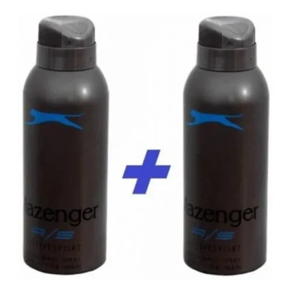 Slazenger Active Sport Mavi 150 Ml 2 Adet Erkek Deodorant - Görsel 3