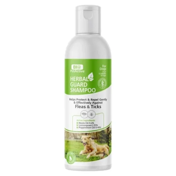 Bio Petactive Herbal Guard Smp For Dogs Antiseptik 250 Ml Şampuan - Görsel 2