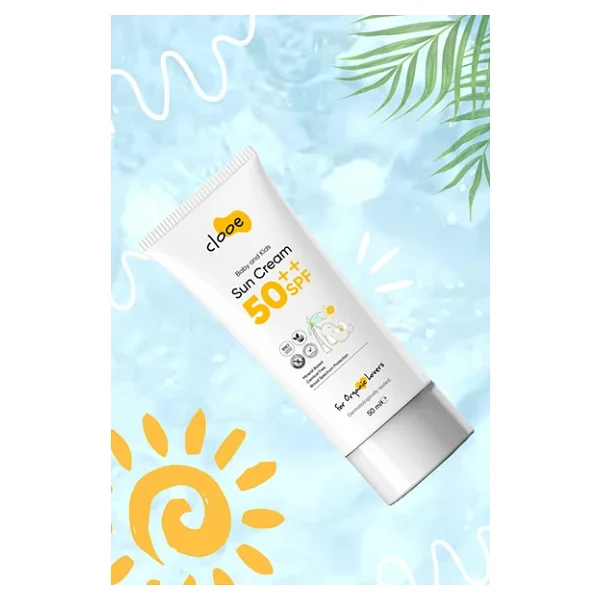 Clooe Organik Vegan Hipoalerjenik Glutensiz 50 Spf Güneş Kremi (50ml) Clooe - Görsel 7