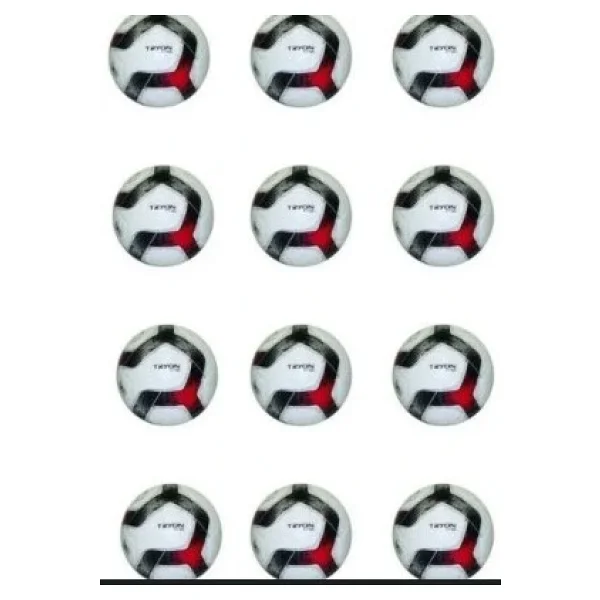 Tryon Ft-180 4 Numara Futbol Topu 12'li Paket -Kırmızı - Görsel 3
