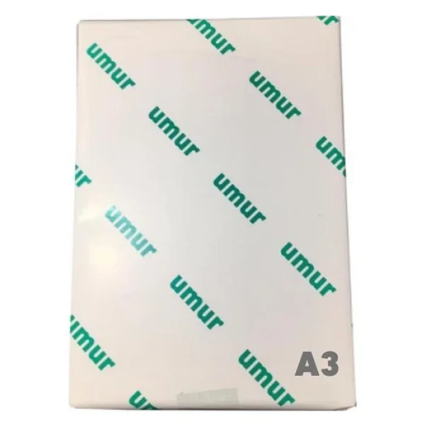 Umur A3 Parlak Kuşe Kağıt 300 Gr 1 Paket 100 Yaprak - Görsel 4