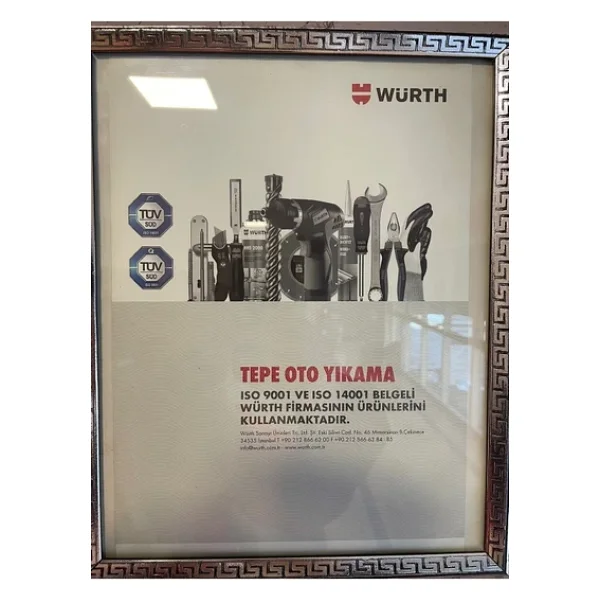Würth Cam Temizleme Sabunu Konsantre Cam Temizlemeyici 32ml - Görsel 6