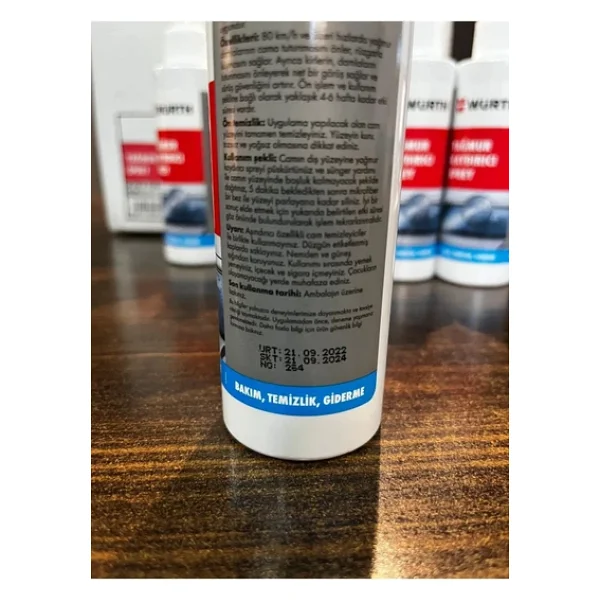 Würth Yağmur Kaydırıcı Sprey Cam Su İtici 2 Li Set 0893012419-Würth - Görsel 3
