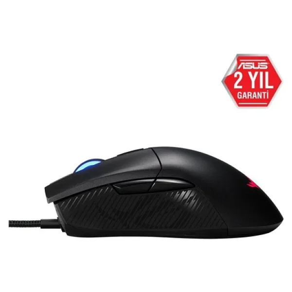 Asus Rog Gladius Iı Core P507 RGB Ergonomik Optik Kablolu Oyuncu Mouse - Görsel 4