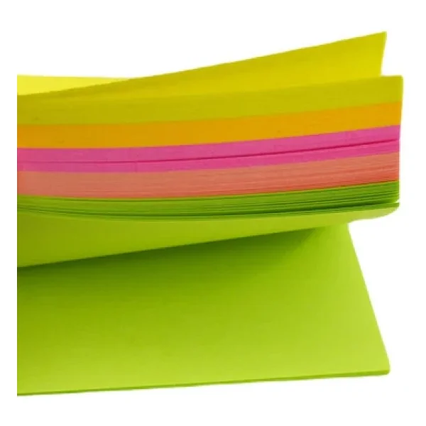 Noki Memo Stick Notes 75x75 Mm Kup Neon Yapiskanli Not Kagidi 100 Yaprak 12042 - Görsel 3