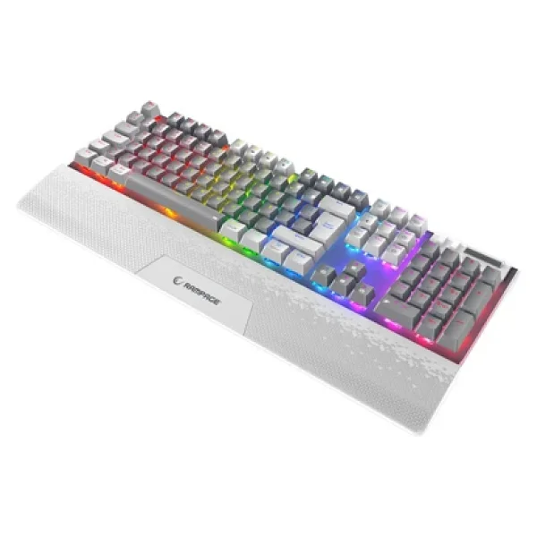 Rampage Carbon Pro RGB Red Switch Kablolu/Kablosuz Mekanik Oyuncu Klavyesi - Görsel 6