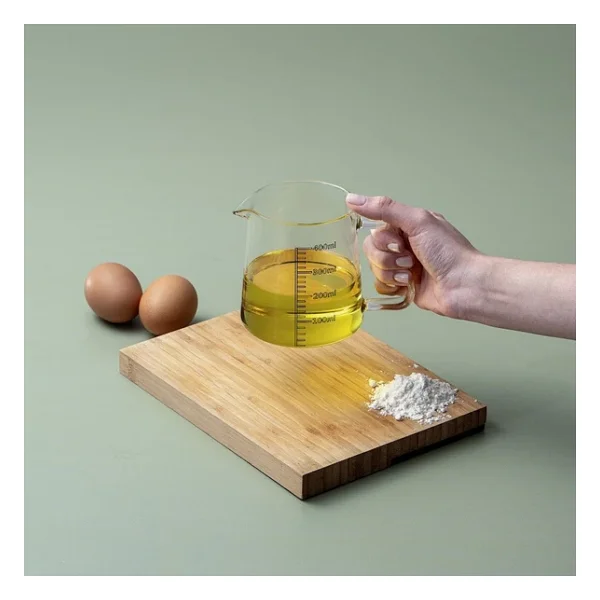 Emsan Lia 400 Ml Borosilikat Ölçü Kabı - Görsel 5