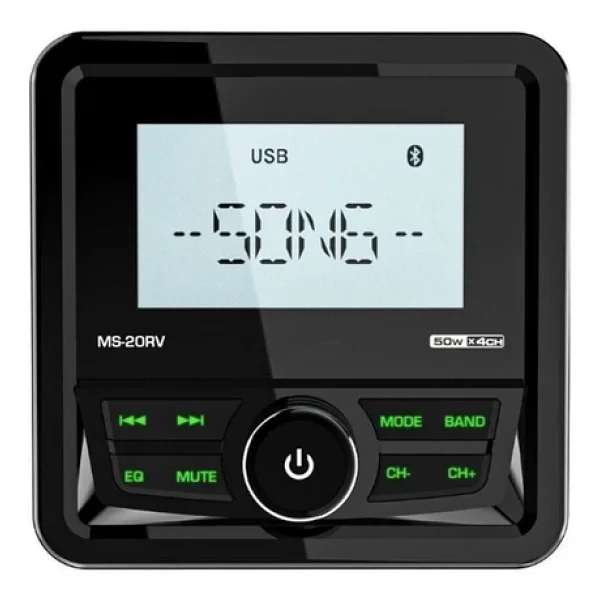 Barka Ms-20rv USB Girişli Bluetoothlu Marine Teyp - Görsel 3