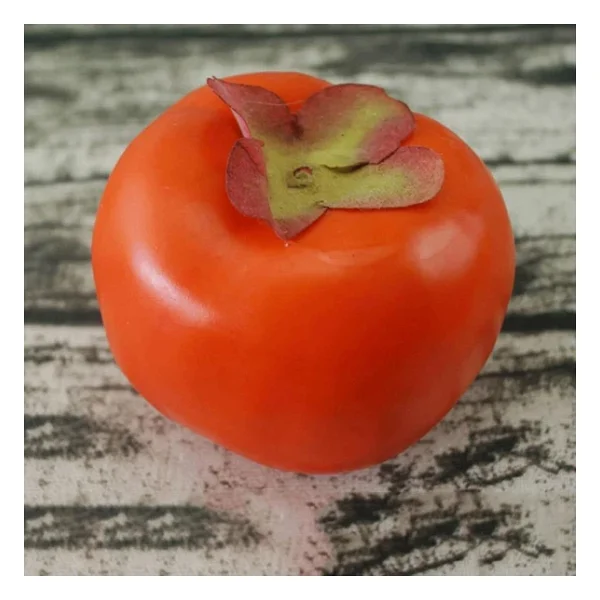 Yapay Meyve Cennet Hurması Fruit Tropik Meyve 12x7cm 1adet - Görsel 3