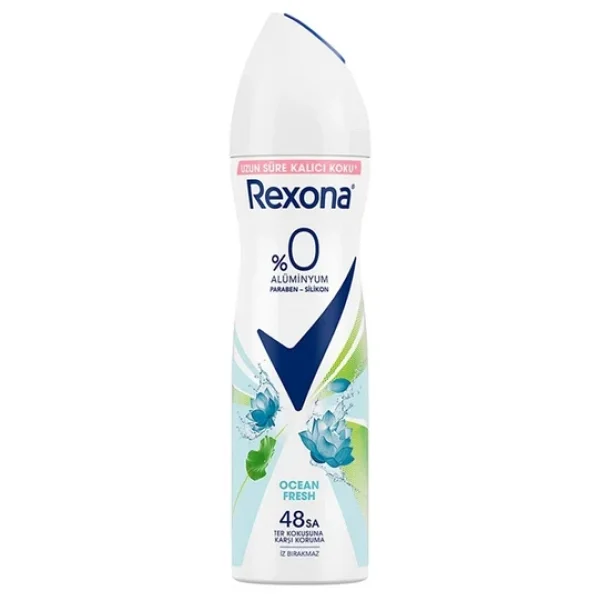 Rexona %0 Alüminyum Ocean Fresh 150 Ml Kadın Deodorant - Görsel 6