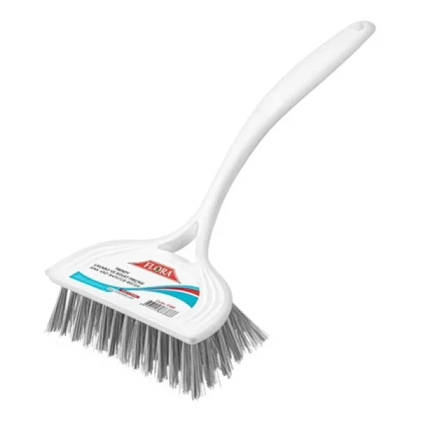 Flora 3 Lü Trendy Temizlik Seti, F367 Bulaşık Fırçası + F388 Lavabo Küvet Fırçası + F009 Camsil Seti - Görsel 3