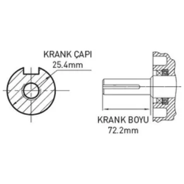 Kama By Reis Gk740he 25 Hp Benzinli Makine Motoru - Görsel 8