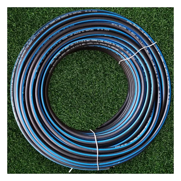 Termo Kauçuklu Bahçe Hortumu 30 Metre Dayanıklı 3 Katlı Sağlam Su Sulama Yıkama Hortum 12.5 Mm 1/2" - Görsel 7