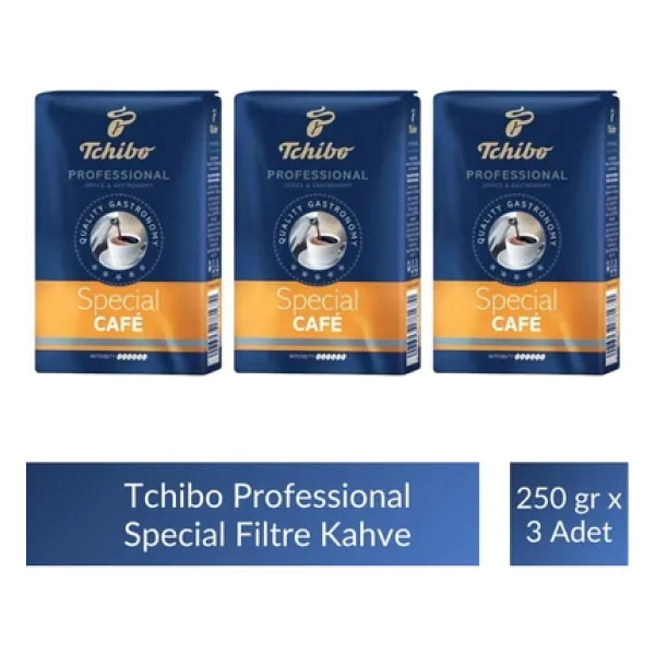 Tchibo Professional Special Filtre Kahve 250 Gr 3'lü - Görsel 4
