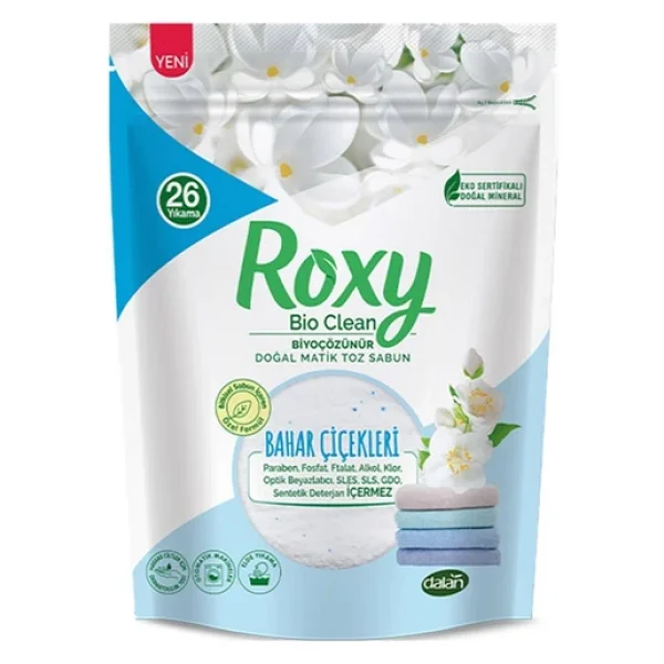 Dalan Roxy Bio Clean Bahar Çiçekleri Toz Sabun 800 Gr - Görsel 4
