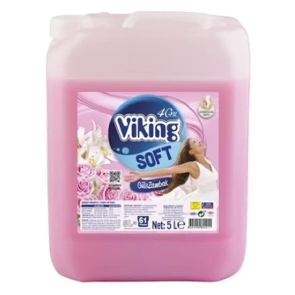 Viking Soft Romantik Yumuşatıcı 5 Lt 2'li - Görsel 4