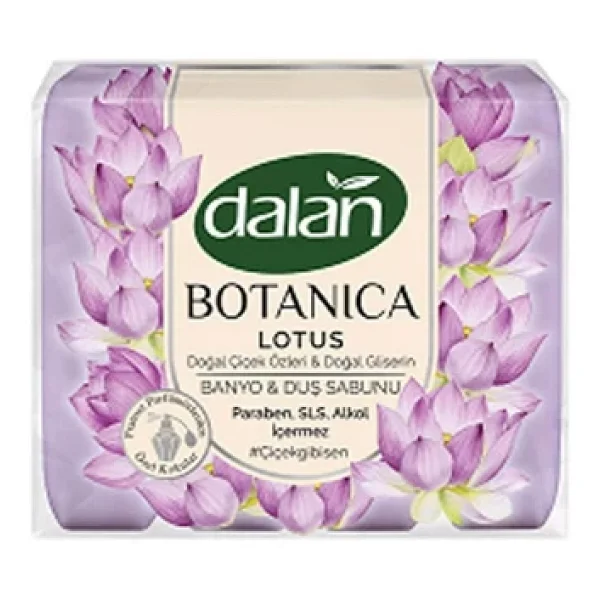 Dalan Botanica Lotus 4x150 Gr Duş Sabunu - Görsel 3