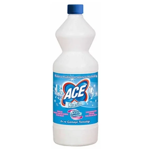 Ace Klasik Çamaşır Suyu 1 Lt - Görsel 4