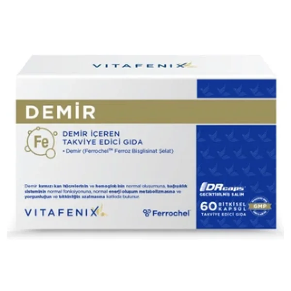 Vitafenix Demir 60 Kapsül - Görsel 3