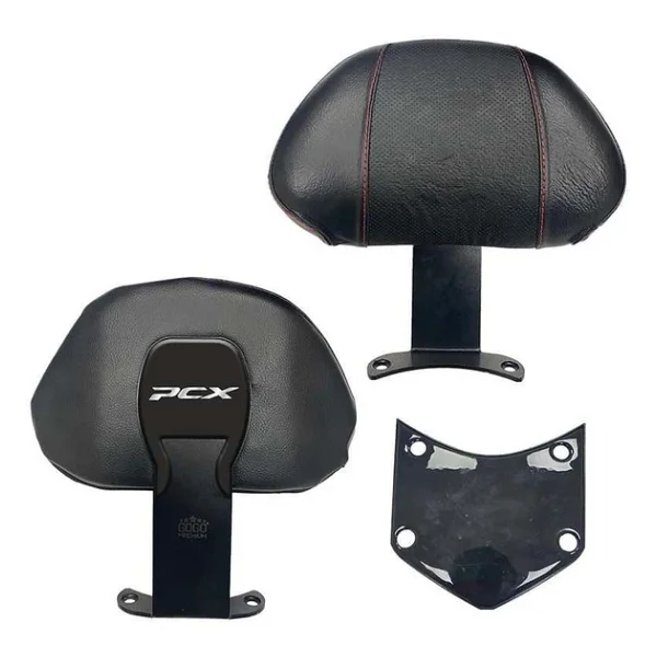 Honda Pcx 125 Sissy Bar Gogo Sırt Desteği Kırmızı Desen 2021-2024 Uyumlu Supermoto - Görsel 3