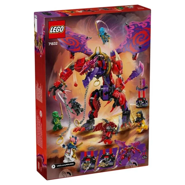 Lego 71832 Ninjago Thunderfang Kaos Ejderhası - Görsel 7