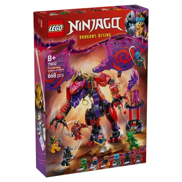 Lego 71832 Ninjago Thunderfang Kaos Ejderhası - Görsel 6
