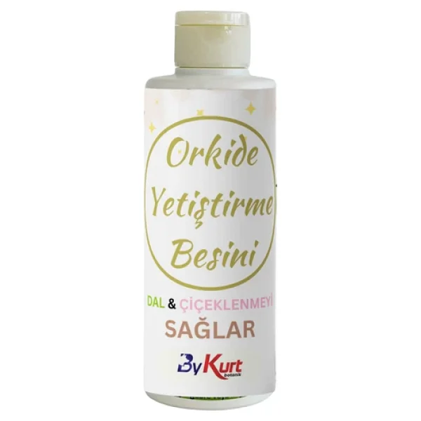 Bykurt Orkide Çiçeklenme Ve Dal Gelişim Besini 200ml Güçlü Organik Takviye - Görsel 2