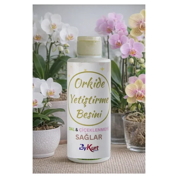 Bykurt Orkide Çiçeklenme Ve Dal Gelişim Besini 200ml Güçlü Organik Takviye - Görsel 5