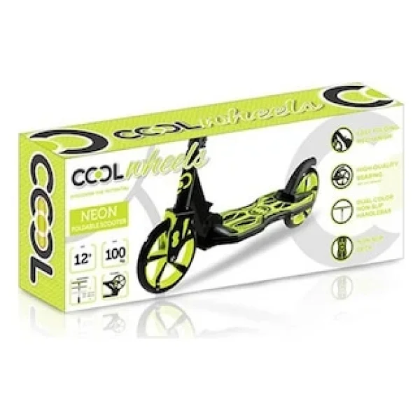 Cool Wheels 12+ Yaş Yeşil 2 Tekerlekli Çocuk Scooter - Görsel 7