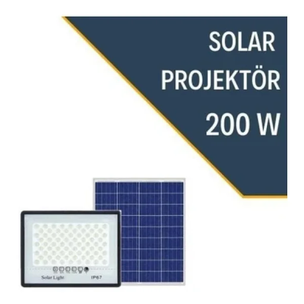 Lexron 200w Solar Projektör - Görsel 6