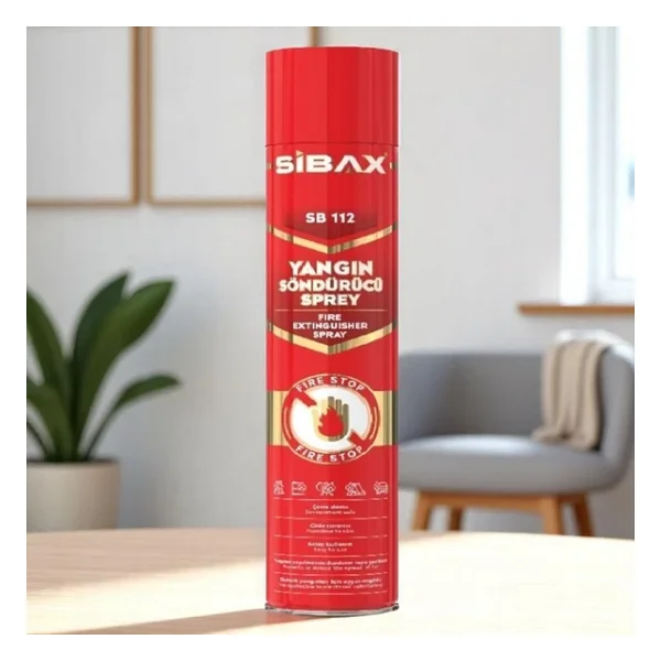 Sibax Sb112 1000 Ml Yangın Söndürücü Sprey - Görsel 7