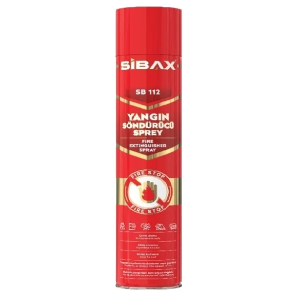 Sibax Sb112 1000 Ml Yangın Söndürücü Sprey - Görsel 5