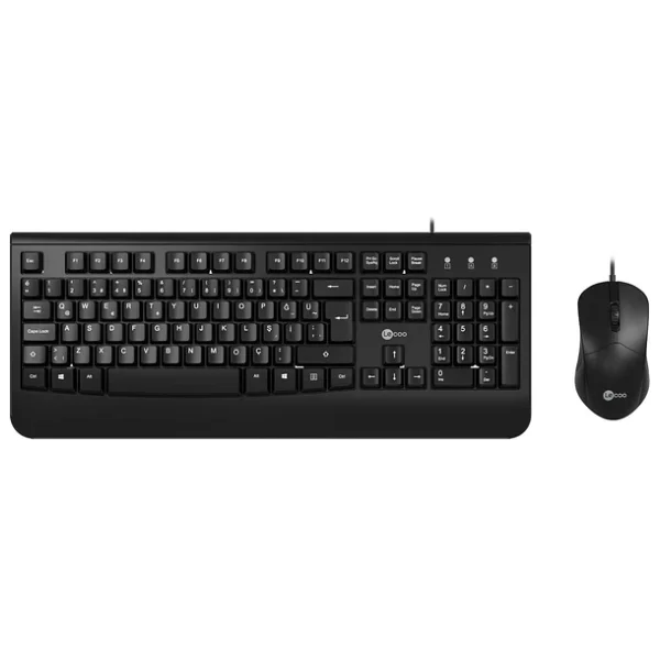 Lenovo Lecoo Cm105 Siyah Kablolu Klavye Mouse Seti - Görsel 4