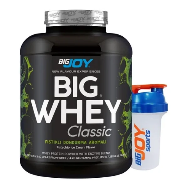 Bigjoy Bigwhey Classic 2376 Gr Antep Fıstıklı Dondurma Aromalı Whey Protein Tozu - Görsel 8
