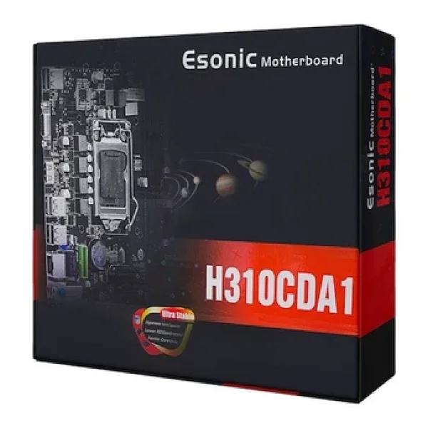 Esonıc H310cda1 İntel H310c DDR4 Soket 2133mhz M.2 Lga1151 Gen.6-7-8-9 Matx Anakart - Görsel 2