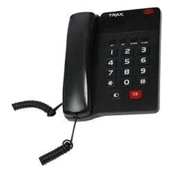 Trax Td 215 Hf Kablolu Siyah Masaüstü Telefon - Görsel 3