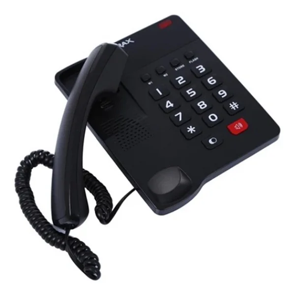 Trax Td 215 Hf Kablolu Siyah Masaüstü Telefon - Görsel 4