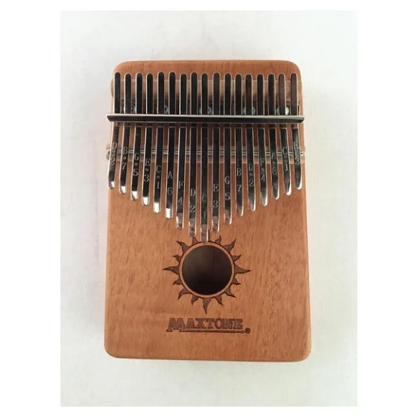 Maxtone Afc-03 Kalimba 17 Tuş Maun Ağacı - Görsel 3