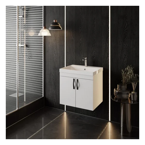 Karen Banyo Ege 60 Cm Lavabolu Banyo Alt Dolabı - Görsel 7