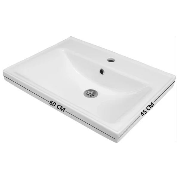Karen Banyo Ege 60 Cm Lavabolu Banyo Alt Dolabı - Görsel 6