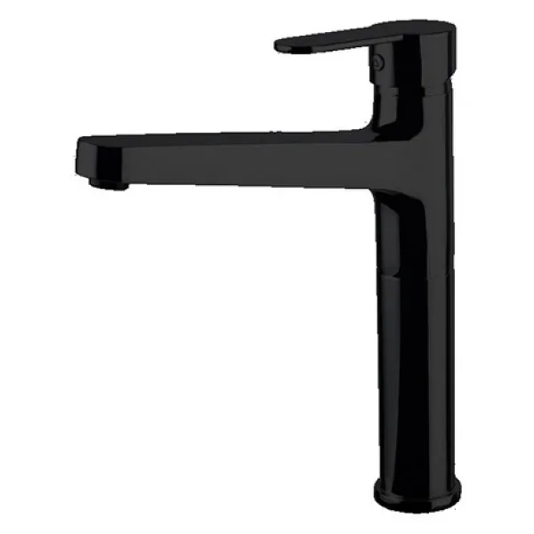 Newarc Domino Çanak Tipi Lavabo Bataryası Siyah - Görsel 6