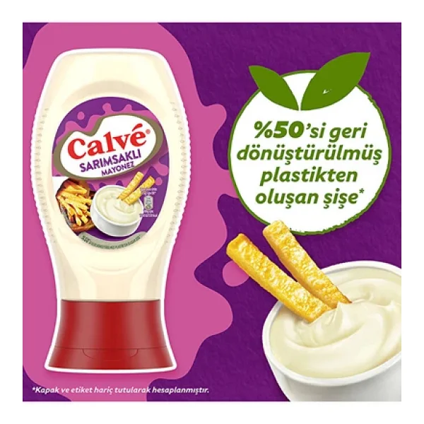 Calve Sarımsaklı Mayonez X 3 Adet - Görsel 6