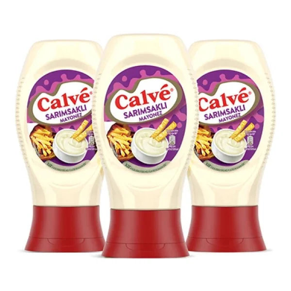 Calve Sarımsaklı Mayonez X 3 Adet - Görsel 4